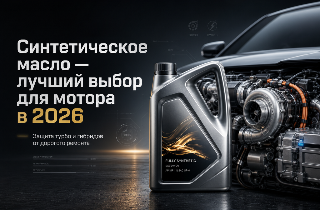 Синтетическое масло: лучший выбор для мотора в 2026