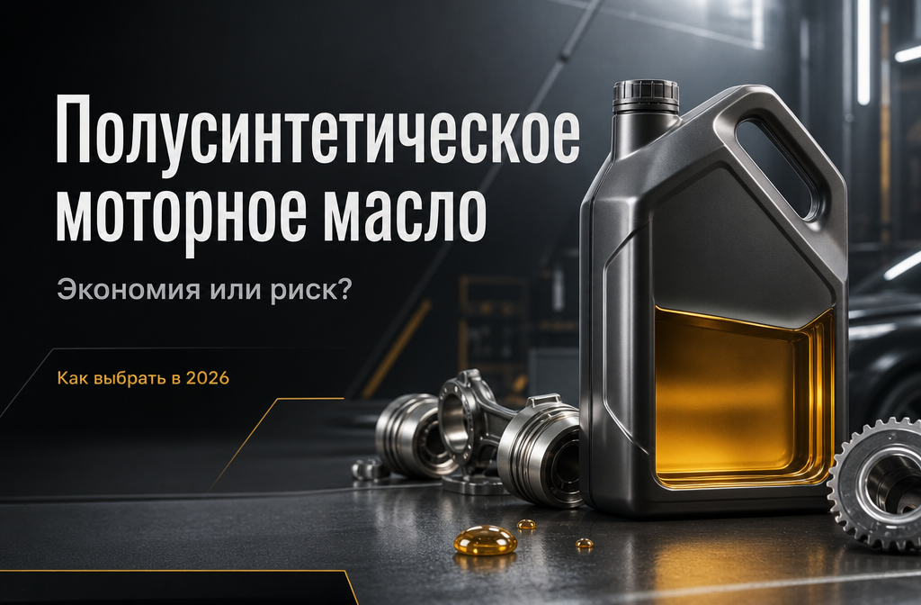 Полусинтетическое моторное масло: как выбрать в 2026?