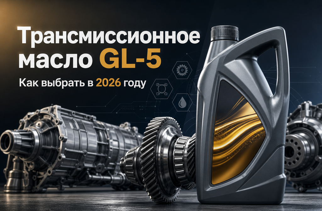 Трансмиссионное масло GL-5: как выбрать в 2026 году